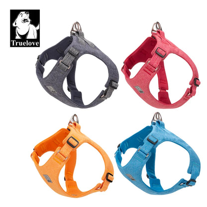 Truelove Recycled Pet Harness High Quality Adjustable Eco-friendly Recycled Material No Pull Breathable Soft Reflective TLH3012