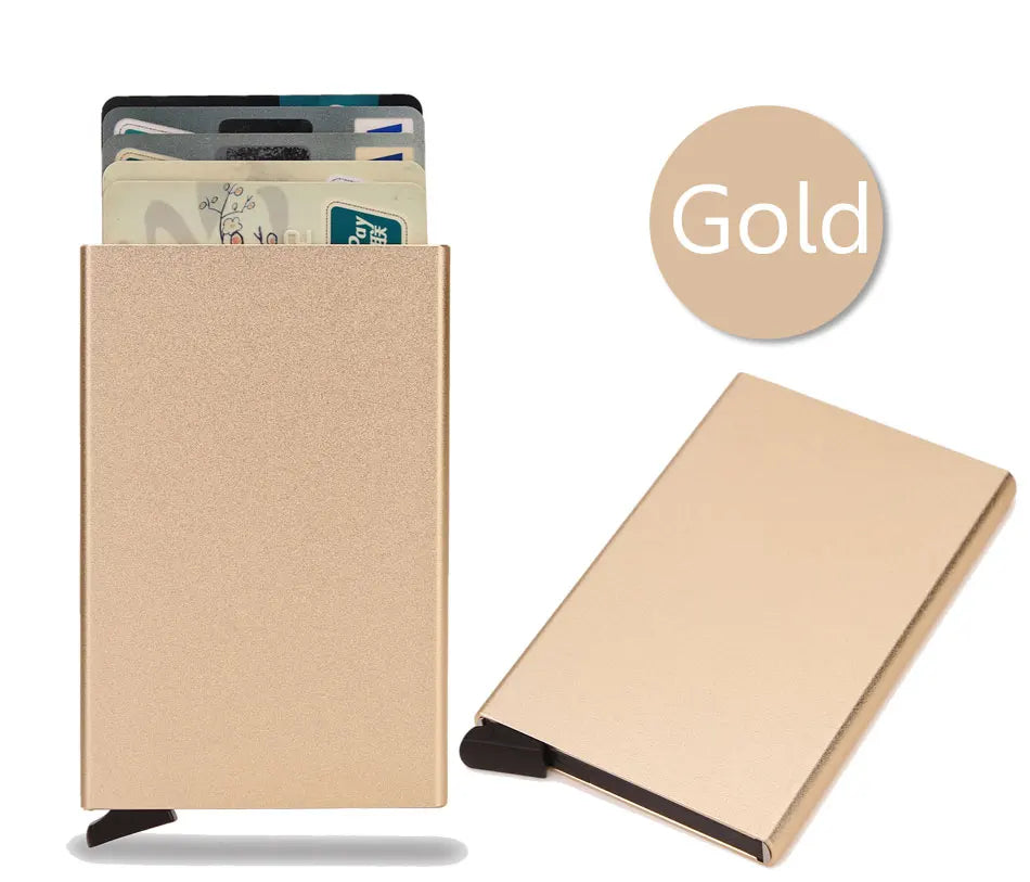 Slim Metal RFID Wallets