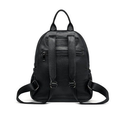 ZOOLER First Layer Genuine Leather Women Leather Backpack Black Travel Computer School Bags College Girl Hot#SC1728