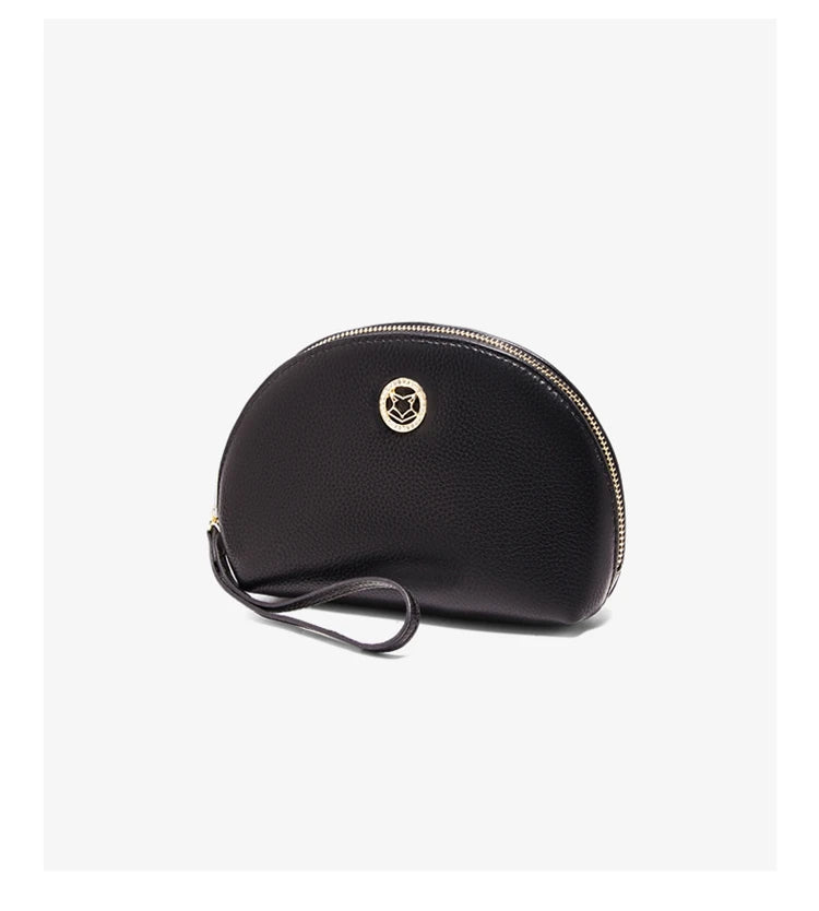FOXER Genuine Leather Women's Mini Wristlet