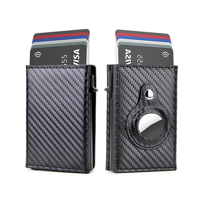 Rfid Carbon Fibe Airtag Wallets