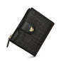 FOXER Cowhide Leather Women's Short Wallet