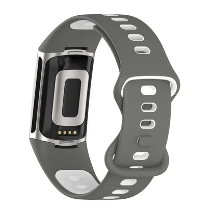 Rubber Sport Strap for the Fitbit Charge 5/6 Series (available in 21 colours) Habicare