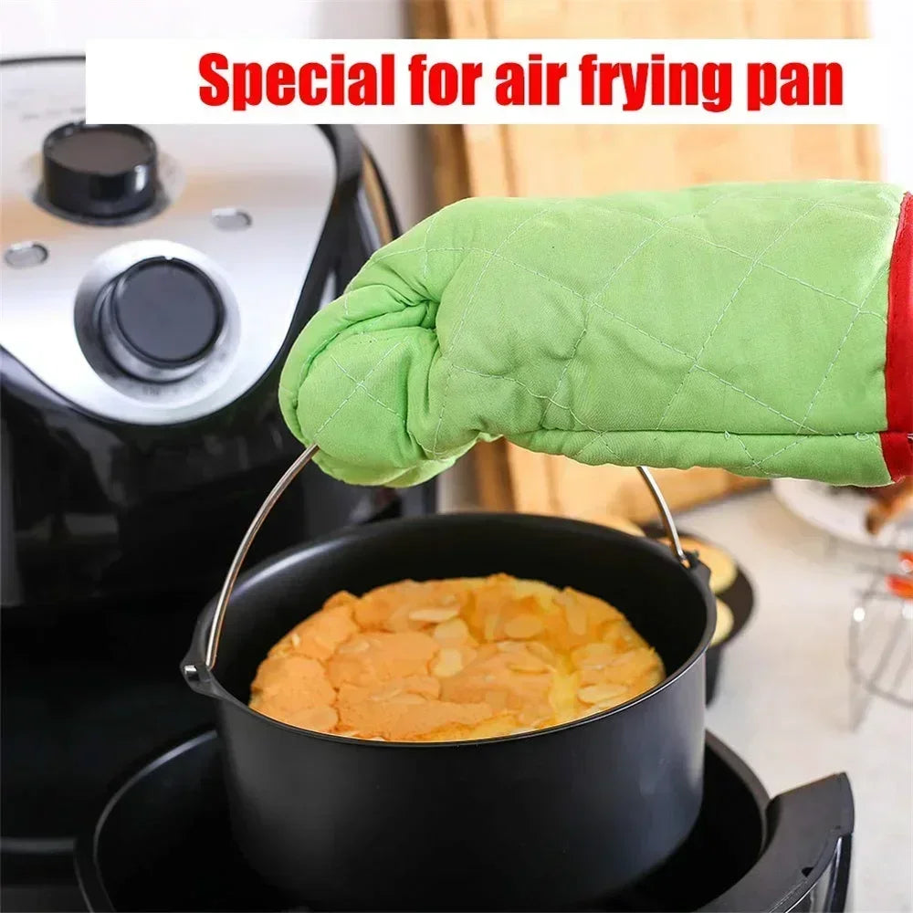 1pc Round Non-Stick Cake Mold 6/7/8 Inch, for Air Fryer