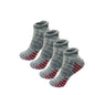 2/4 Pairs Cushioned Cotton Ankle Socks – Men & Women Low-Cut Athletic Sports Socks Habicare