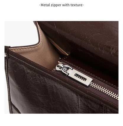 FOXER Women's Genuine Leather Shoulder Bag