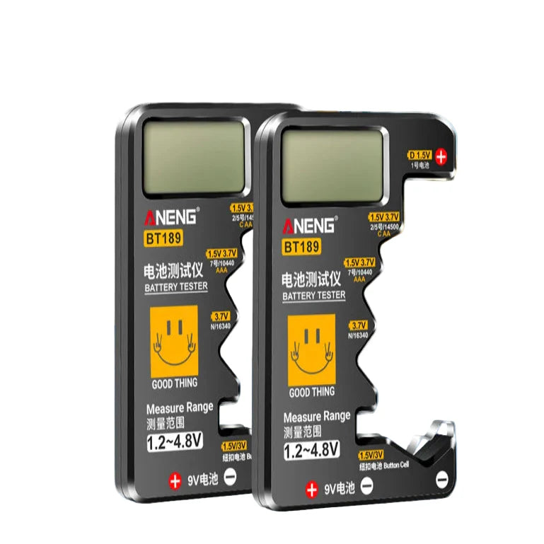 Universal Battery Tester for AA/AAA/C/D/9V/1.5V/3V (2 colours available) Habicare