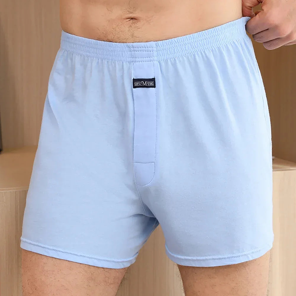 Men's 100% Cotton Plaid Pajama Shorts - ShopHub