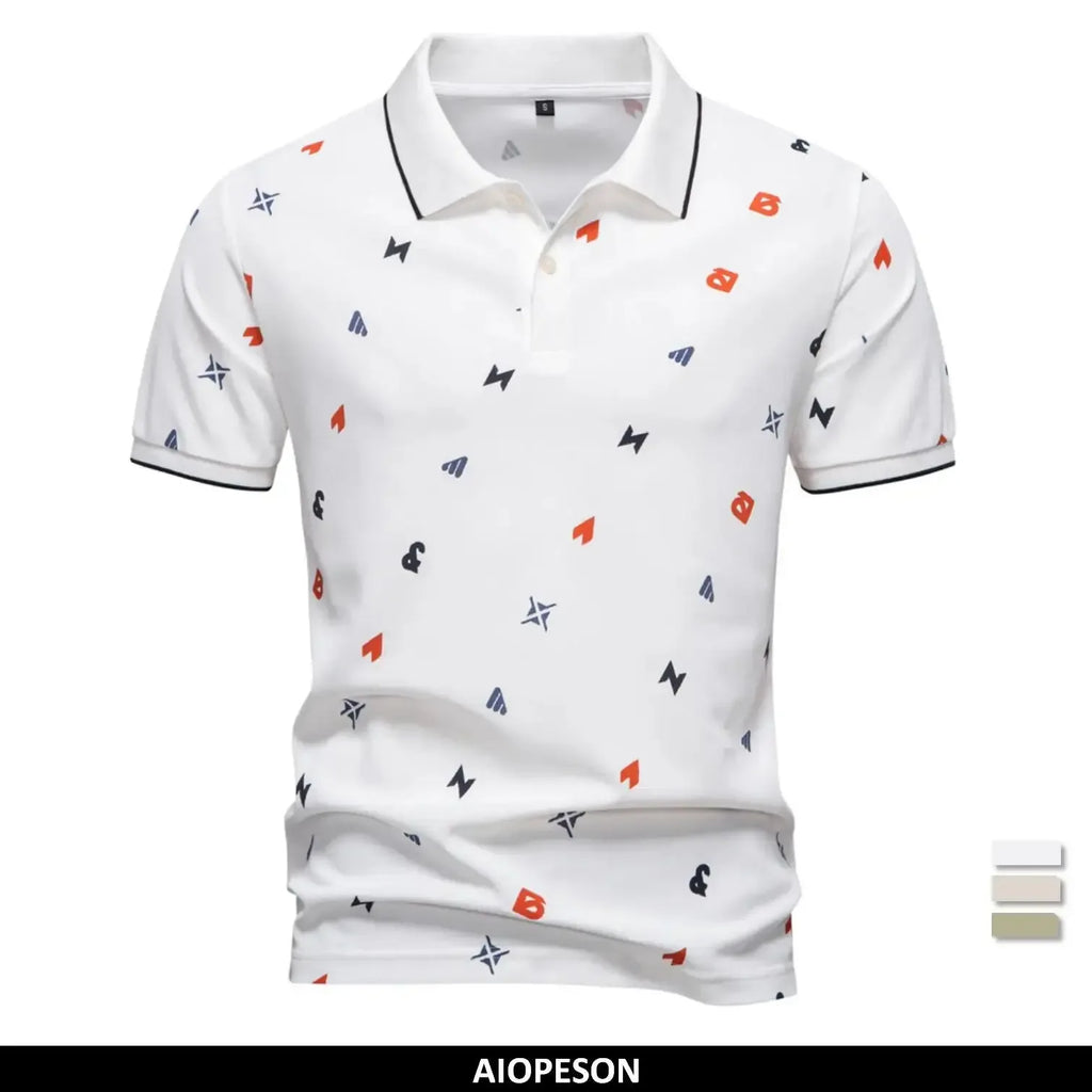 Aiopeson Summer Men's Polo Shirts - ShopHub