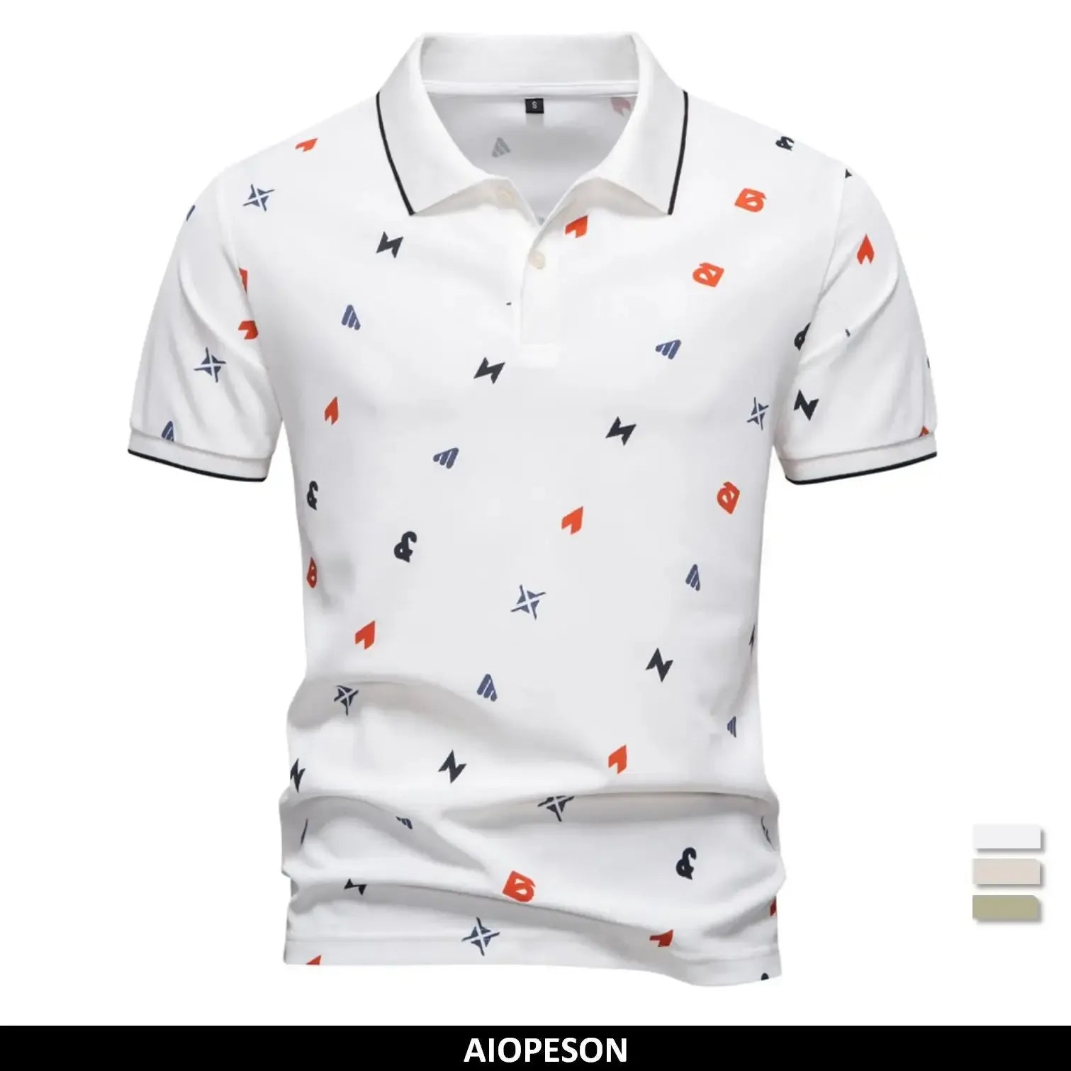 Aiopeson Summer Men's Polo Shirts - ShopHub