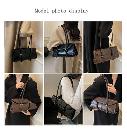 FOXER Women's Genuine Leather Shoulder Bag