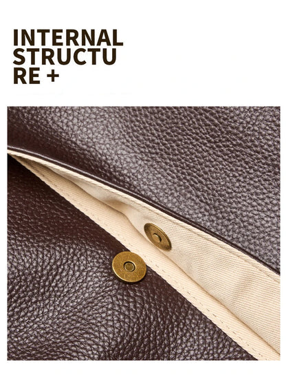FOXER Genuine Leather Shoulder Bag for Women Large Capacity Handbag Female Casual Tote Bag Computer Bag Crossbody Purse as Gift