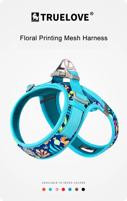 Truelove Easy to Take-on Dog Harness Soft Material Fashion Design Adjustable Reflective Pet Har TLH3013 TLH30131