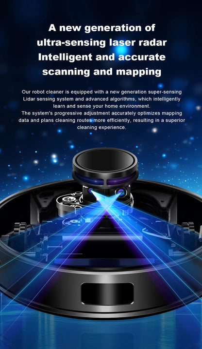 Liectroux M70 Pro Robot Vacuum Cleaner & Mop