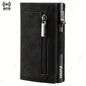 Anti-theft Credit Card Holder Men Wallets Rfid Blocking Aluminum Leather Pop Up Minimalist Wallet Cardholder Wallets for Men