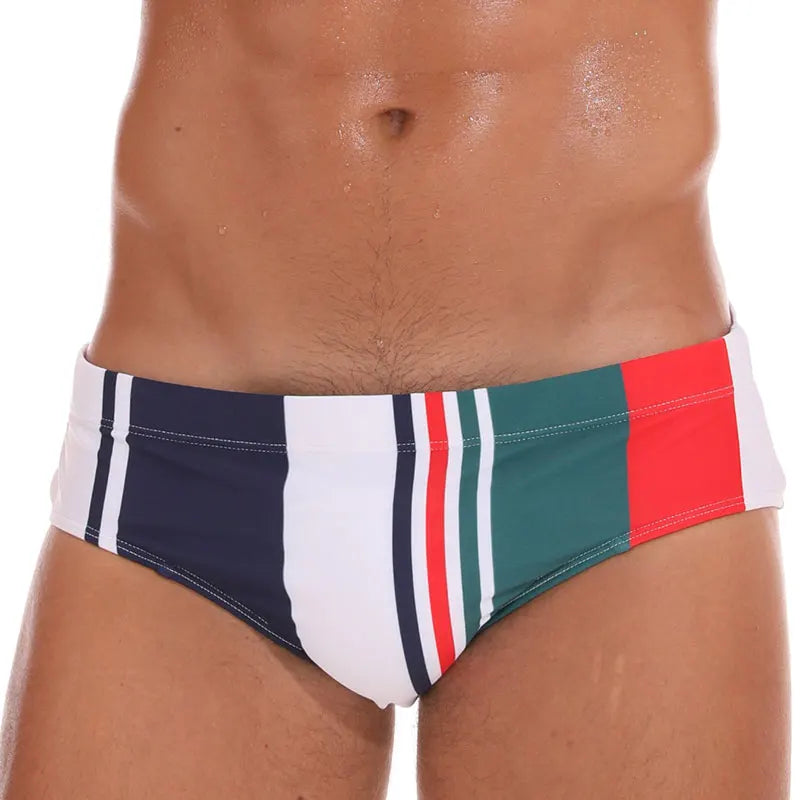 DATIFER Mens Bañador Hombre Multicolour Swim Briefs