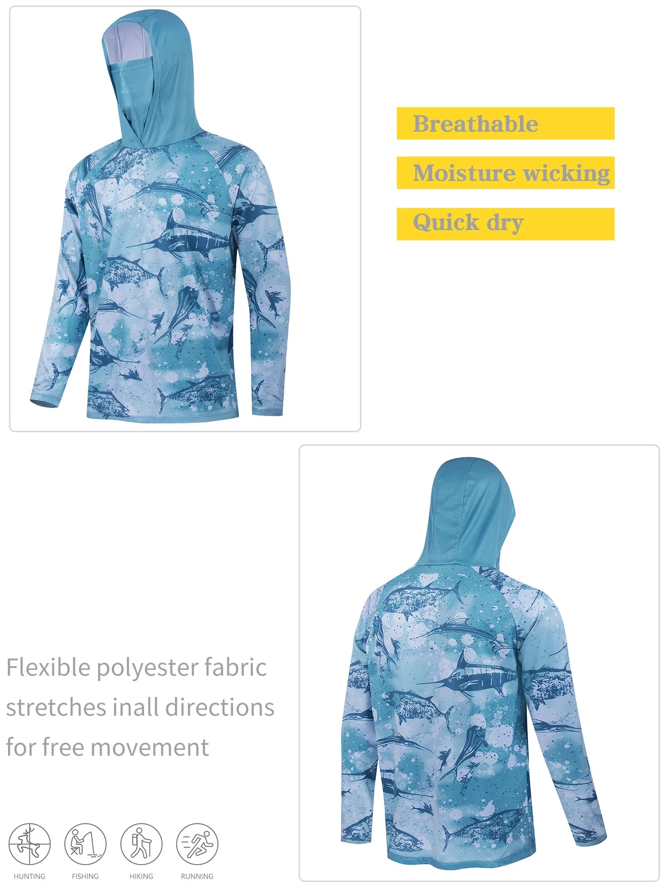 Men's Fishing Hoodie ShopHub