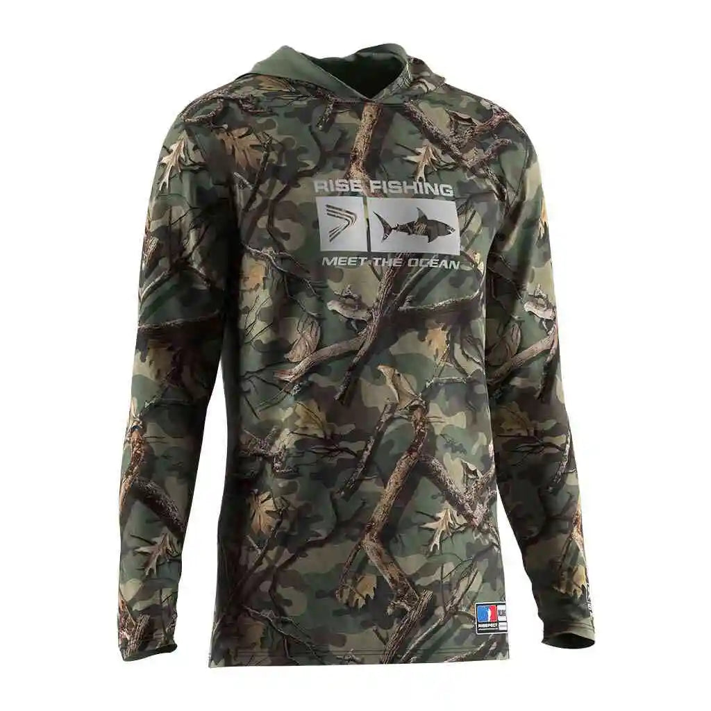 Snake Skin Fishing Shirt 3D Printed Moisture Absorbing Knitted Hooded Outdoor UV Protection Plus Size for Men