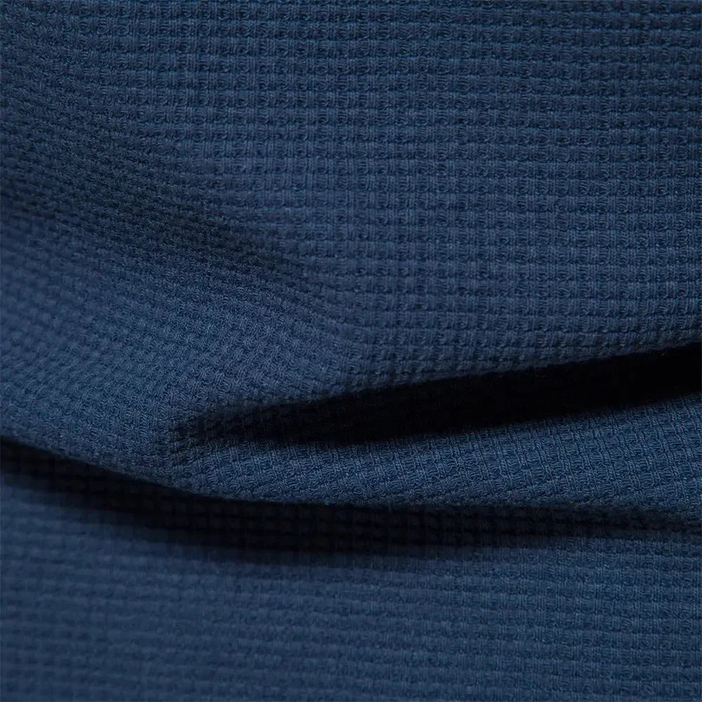 AIOPESON's Solid Colour Waffle T-Shirts - ShopHub