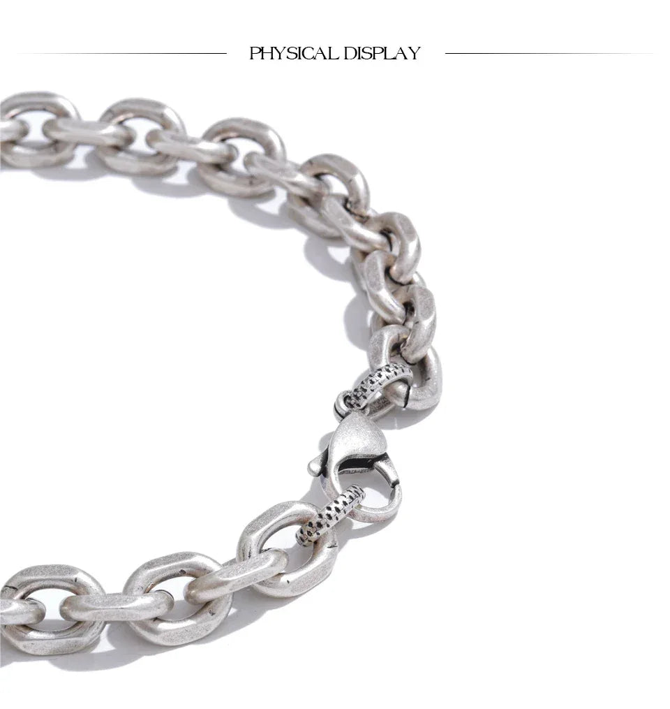 Unisex Stainless Steel Thick Chain Necklace - ShopHub