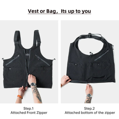 MADEN Convertible Utility Vest & Bag