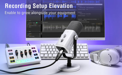 FIFINE RGB Streaming Podcast Kit: Elevate Your Gaming and Streaming Experience