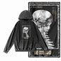 COOLMIND G14 Acid-Washed Black Printed Hoodie