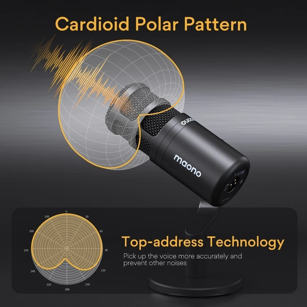 MAONO PD100 Dynamic XLR PC Microphone