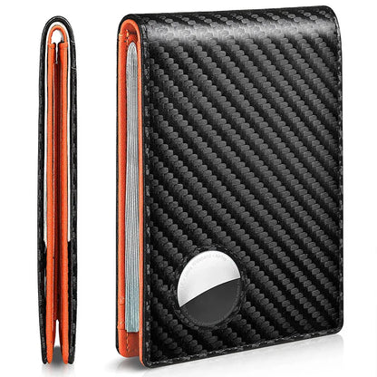DIENQI Slim Carbon Fibre RFID Wallet
