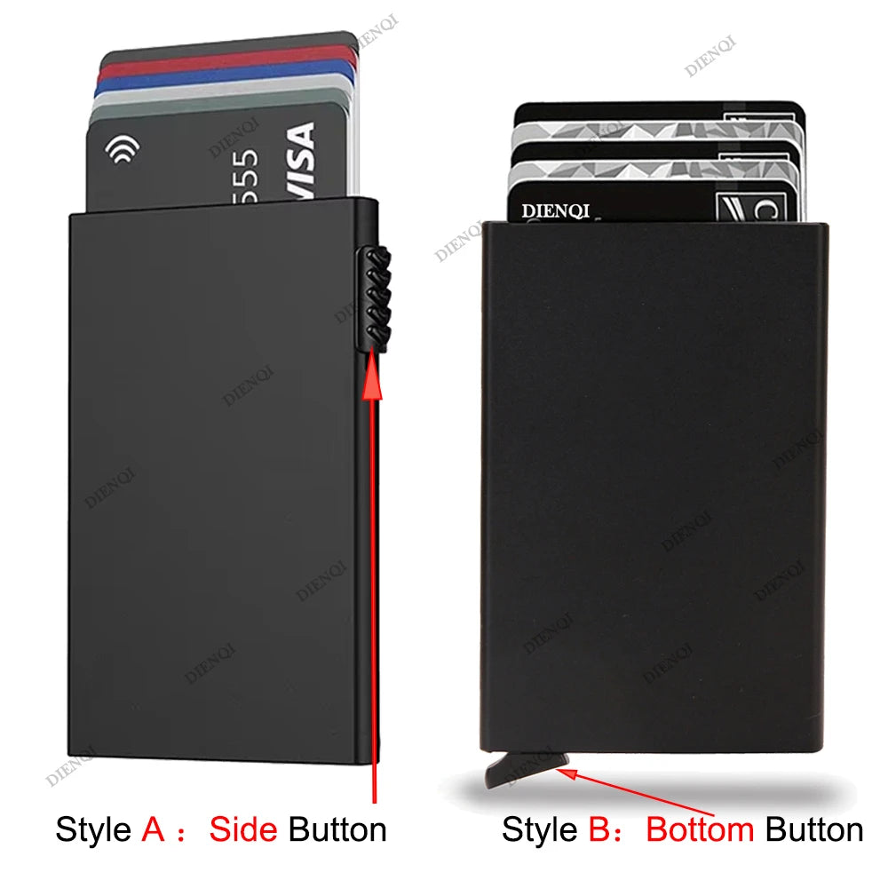 DIENQI Minimalist Metal Wallets