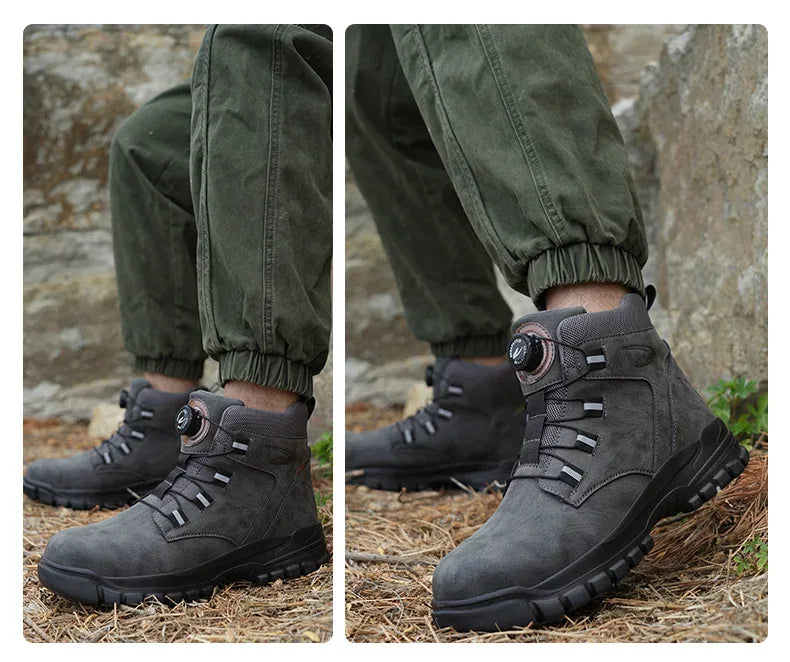 Men's Waterproof Safety Boots - ShopHub