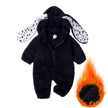 Kids Tales Snuggle Bunny Plush Hooded Baby & Toddler Romper