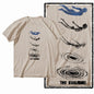 G19 Beige Cotton Men's o-neck COOLMIND  Graphic T-shirt |  Streetwear Big Size Cool men's Tee Tshirt