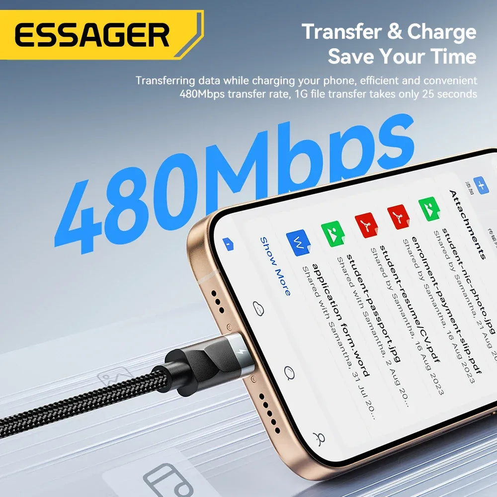 Essager 5-in-1 USB-A/Type-C charging solution - ShopHub
