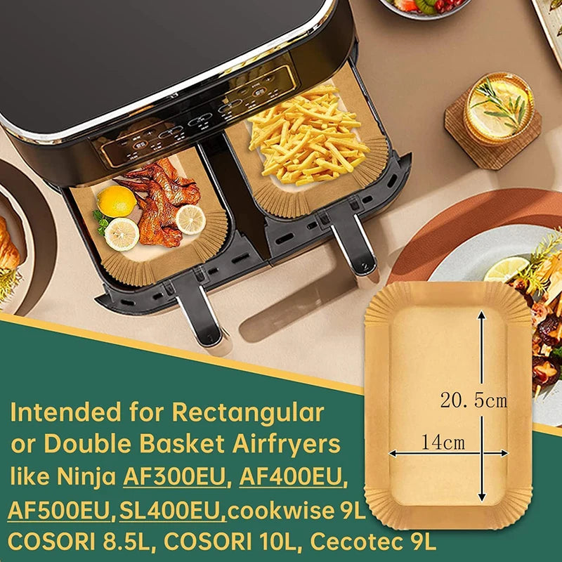 Baking Paper for Ninja Air Fryer, 125 & 200 Pcs