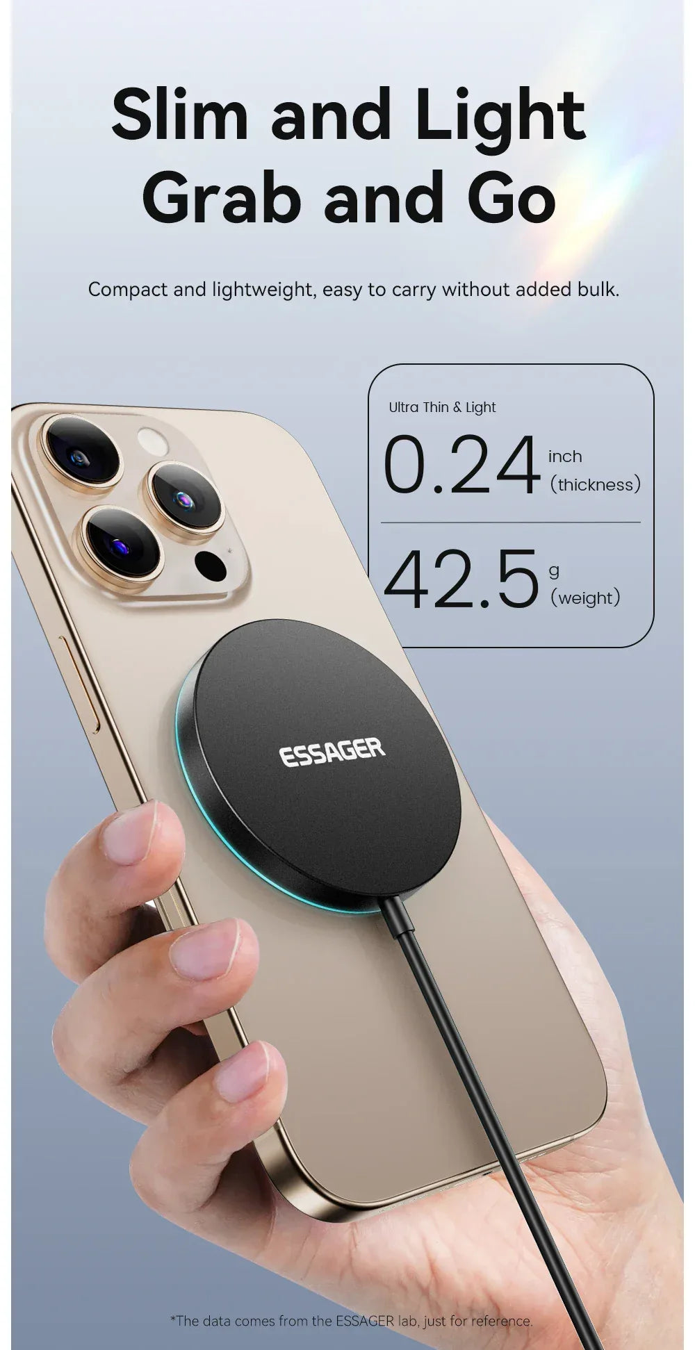 Essager 15W Magnetic Wireless Charger - ShopHub