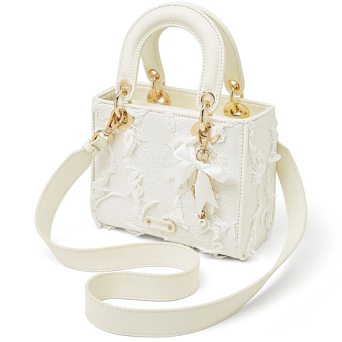 FOXER Lady's Handbag – Elegant Crossbody Bag in Premium Fabric