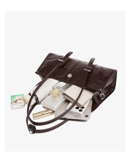 FOXER Women's Genuine Leather Shoulder Bag