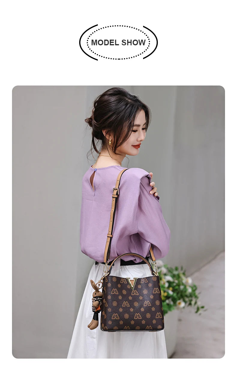 FOXER Retro Women's Bucket Bag