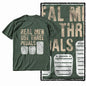 G11 Army Green Streetwear 100% Cotton Car Theme Printed Men's T-shirt | Big Size Cool Vintage O-neck Men's Tee Tshirt