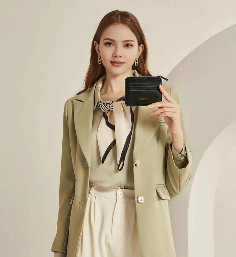 FOXER PU Leather Short Wallet