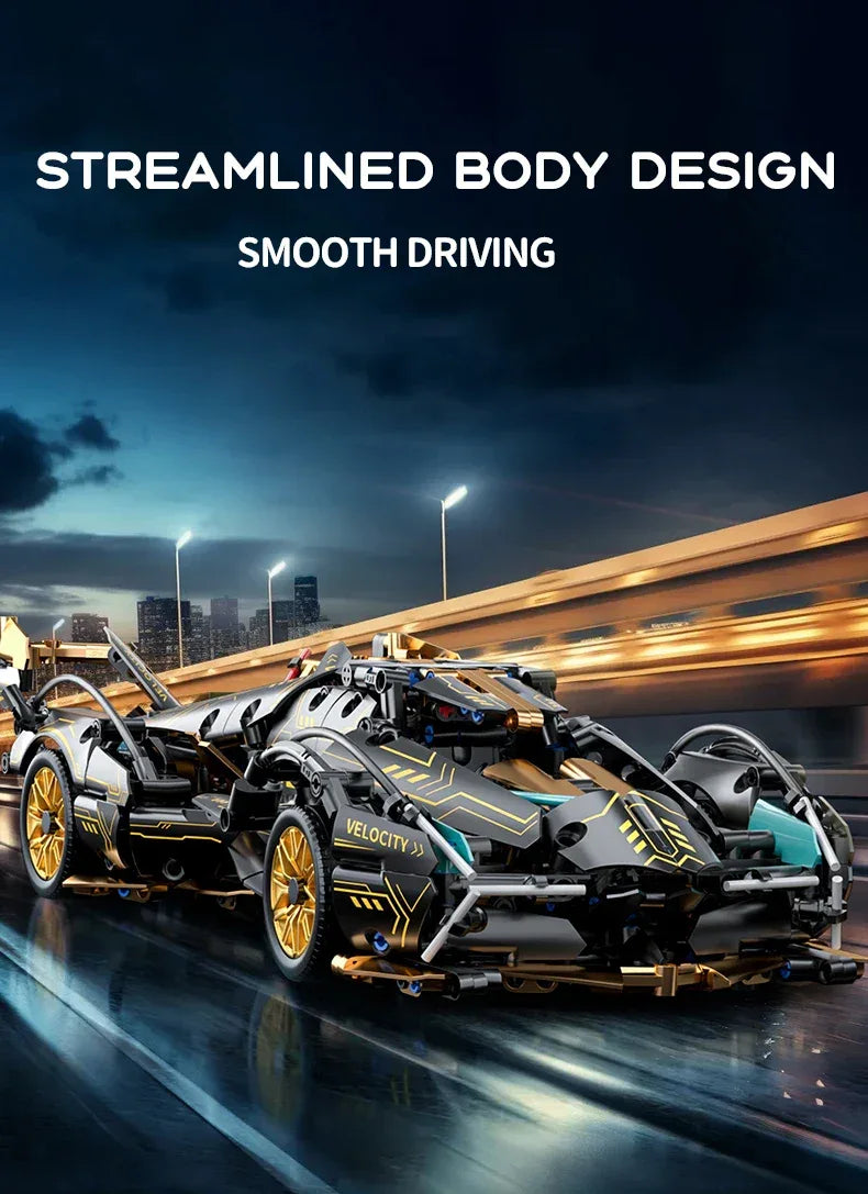 TOYLINX Supercar Building Block Toy - ShopHub