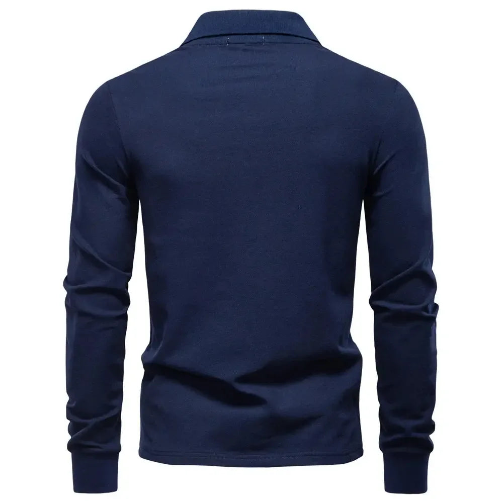 AIOPESON Business Casual Polo Shirts - ShopHub