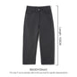 SIMWOOD 2026 Spring New Baggy Fit 11.3oz  Cotton Fabric Jeans Men Plus Size Casual Denim Chinos Pants