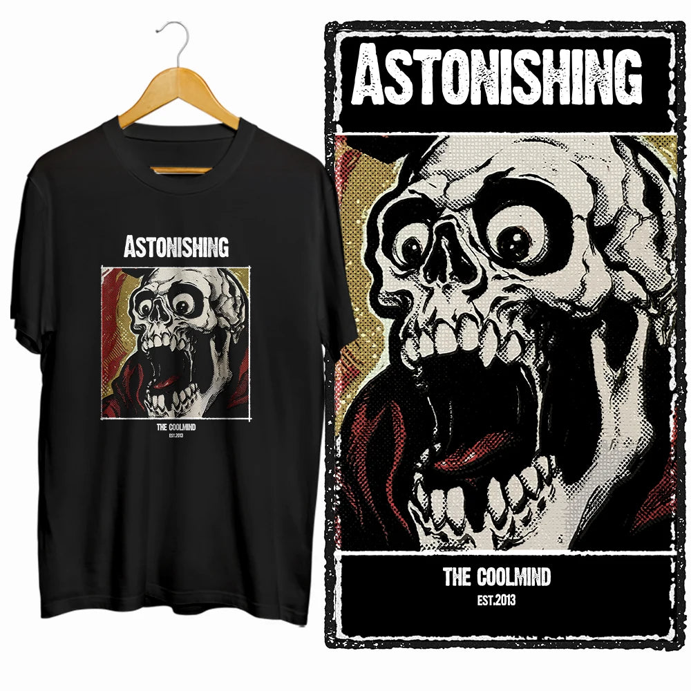COOLMIND Skull Graphic T-Shirt | Unisex Streetwear