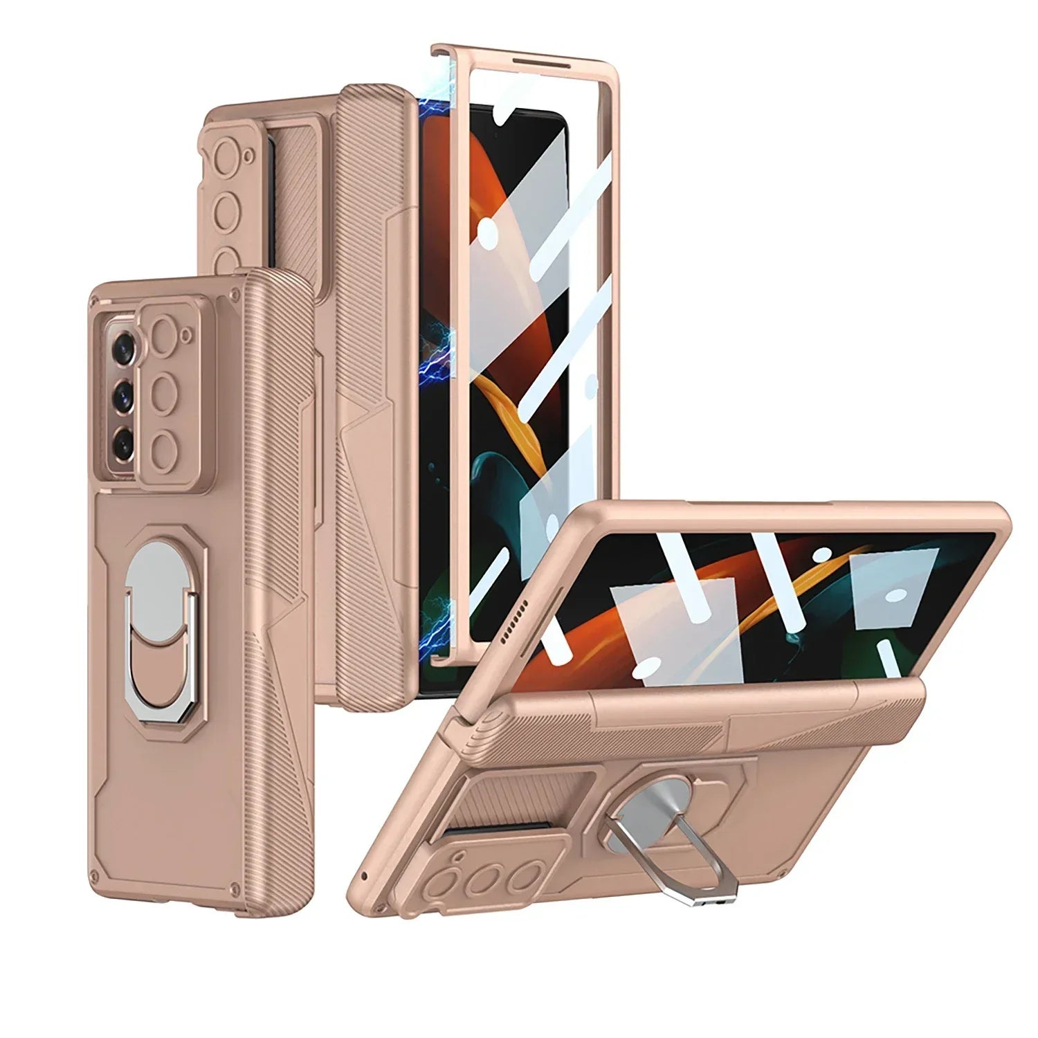GKK Magnetic Hinge Armor Plastic Case for Galaxy Z Fold 2 - ShopHub