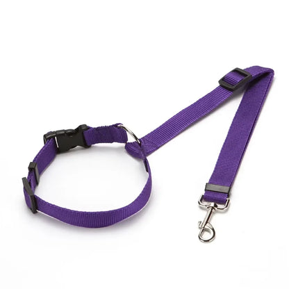 Vehcile Belt & Adjustable Nylon Leash for Dogs (7 colors available) Habicare