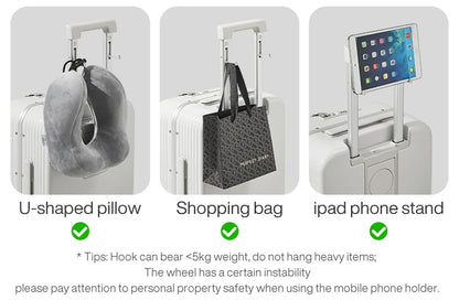 Mixi Aluminum Frame Rolling Luggage