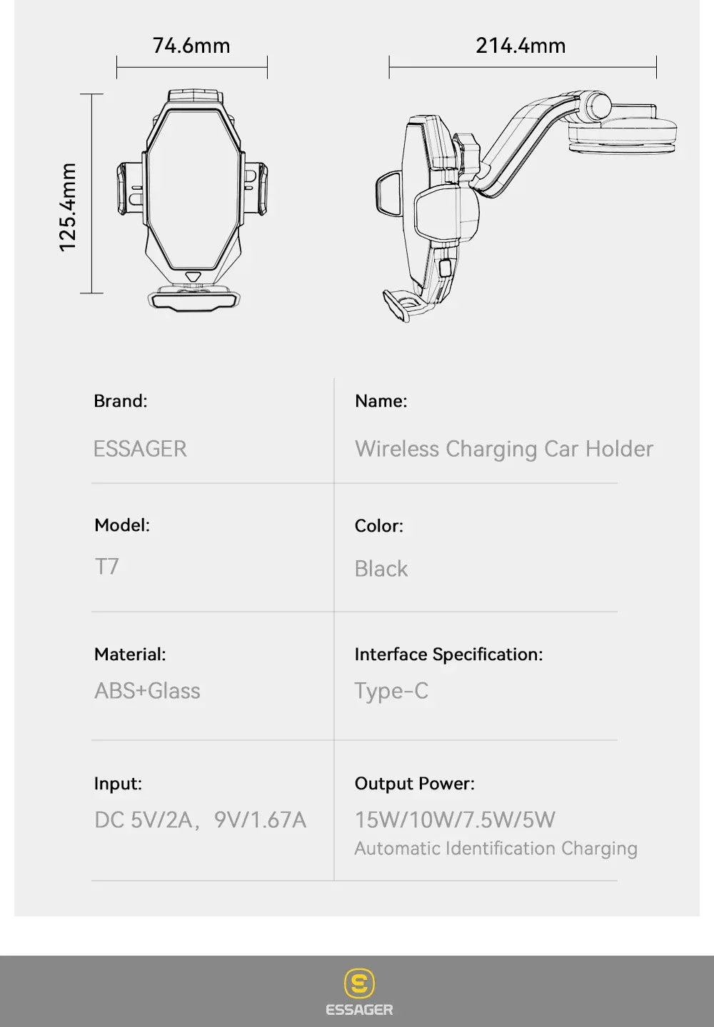 Essager Dashboard Phone Holder - ShopHub