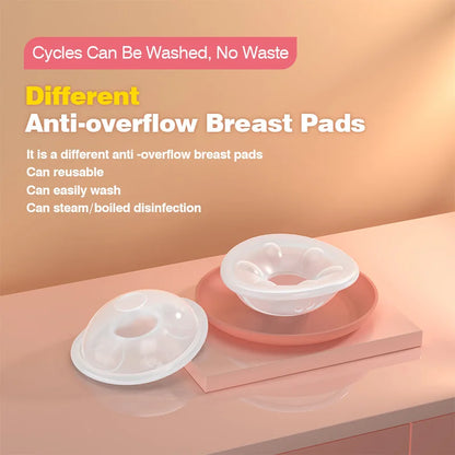 Dr.Isla 2PCS Wearable Anti-Overflow Pad for Breast Feeding